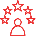 Star rating icon